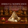 Shreejee Metal Meru Yantra – Sacred 3D Shree Yantra for Wealth, Abundance & Vastu Balance | Energized Lakshmi Yantra for Home & Office