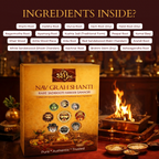 Navgraha Havan Samagri 9-in-1 Self Puja Kit – 9 Days Navgraha Shanti Ritual with Havan Kund, Rare Jadibooti Samagri, Kapur & Mantra Guide for Easy At-Home Havan (No Pandit Needed)
